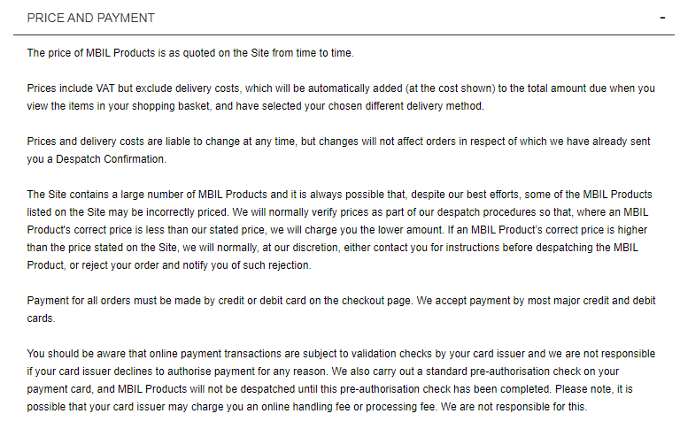 Terms And Conditions For Ecommerce Stores Terms And Conditions Generator